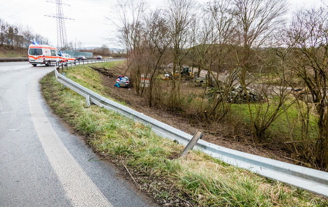 Schwerer Unfall auf B14_4