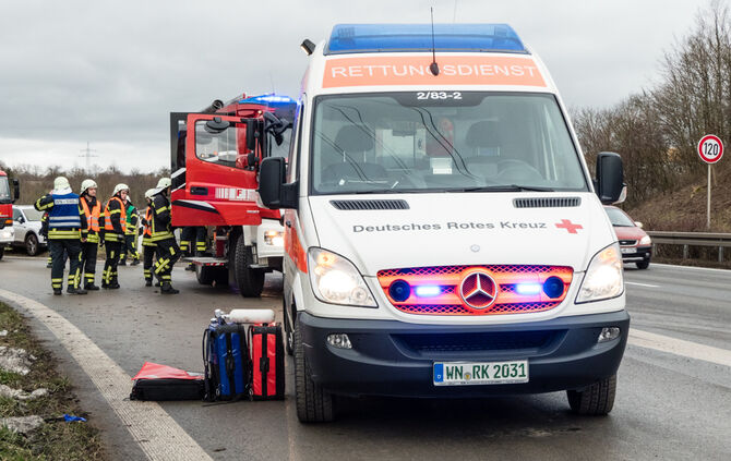 Schwerer Unfall auf B14_5