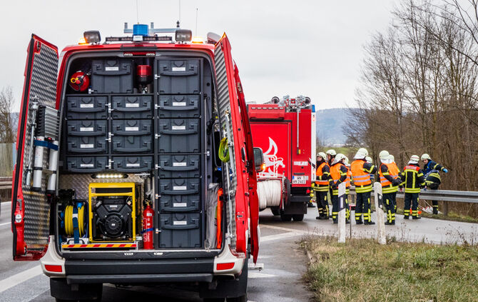 Schwerer Unfall auf B14_10