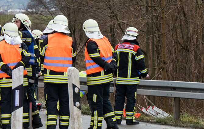 Schwerer Unfall auf B14_12