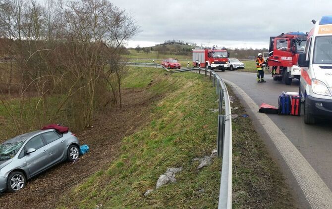 Schwerer Unfall auf B14_16