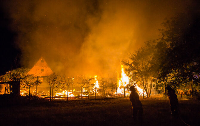 Großbrand im Frühmeßhof - Bild 50_49