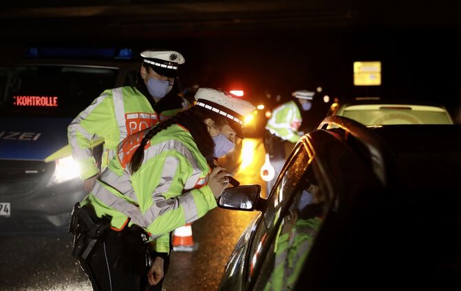 Kontrolle Ausgangsperre Rems-Murr-Kreis