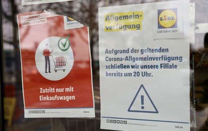 Reduzierte Öffnungszeiten