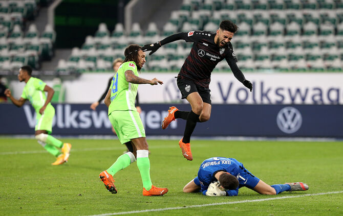 Fußball Bundesliga  VfL Wolfsburg vs. VfB Stuttgart