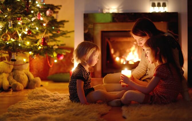 Weihnachten zuhause