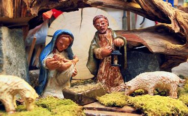 Waiblingen Hobbykünstler Franz Wimmer macht weihnachtliche Figuren und krippen aus Ton und Keramik