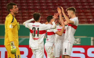 Fußball DFB Pokal VfB Stuttgart vs. SC Freiburg