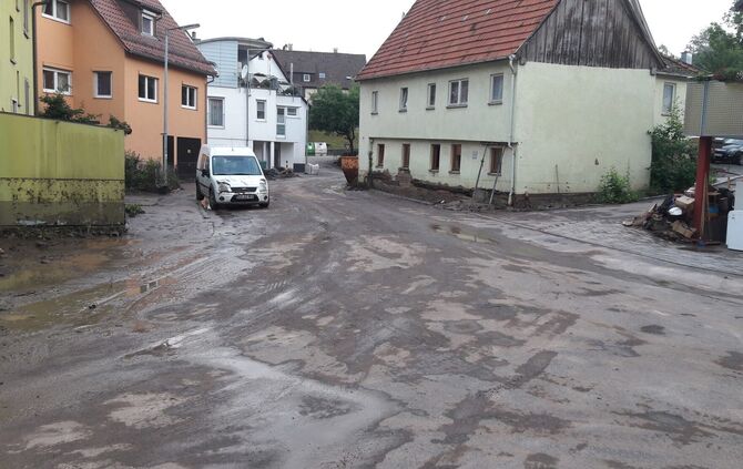 Das Unwetter Hat Spuren Hinterlassen Rems Murr Kreis Zeitungsverlag Waiblingen