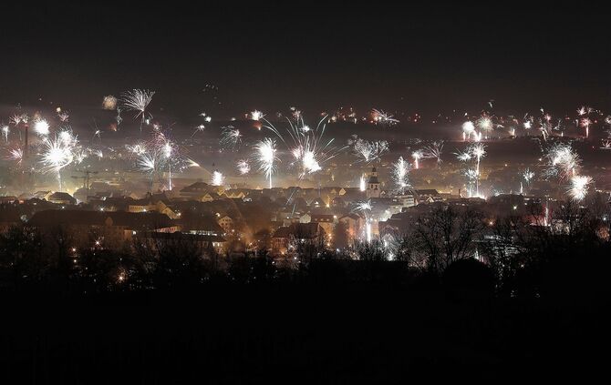 Neujahrsfeuerwerk