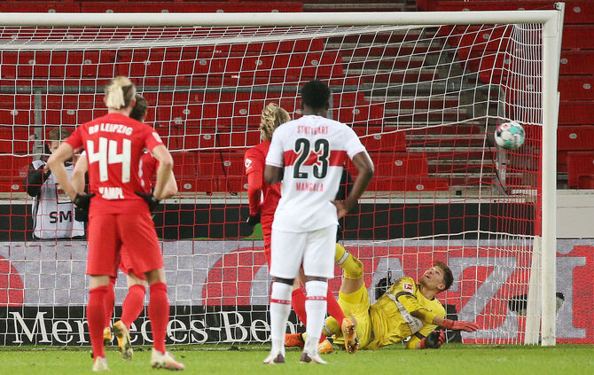 Fußball Bundesliga VfB Stuttgart vs. RB Leipzig