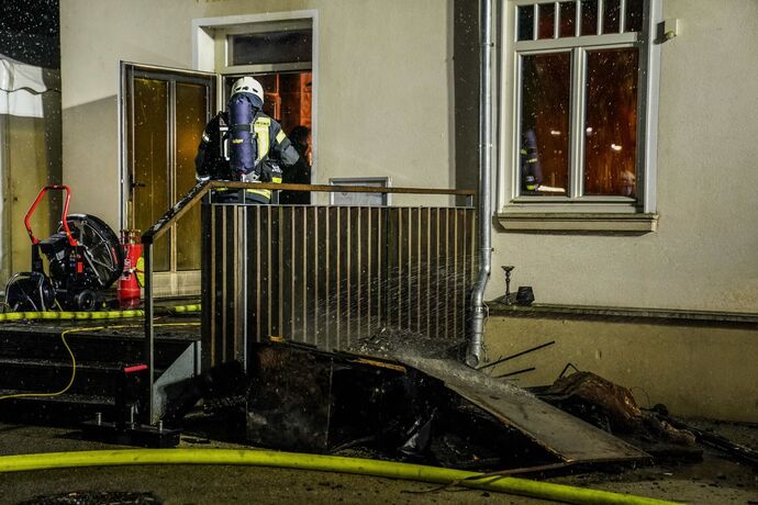 Schwaebisch Gmuend: Brand in der Villa Hirzel richtet hohen Schaden an – Betreiber weiss nicht wie es nun weiter gehen soll