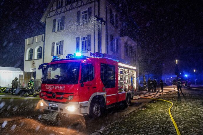 Schwaebisch Gmuend: Brand in der Villa Hirzel richtet hohen Schaden an – Betreiber weiss nicht wie es nun weiter gehen soll