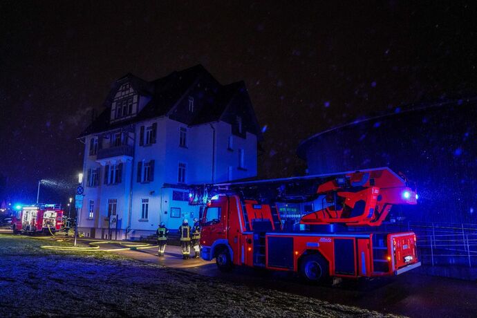 Schwaebisch Gmuend: Brand in der Villa Hirzel richtet hohen Schaden an – Betreiber weiss nicht wie es nun weiter gehen soll