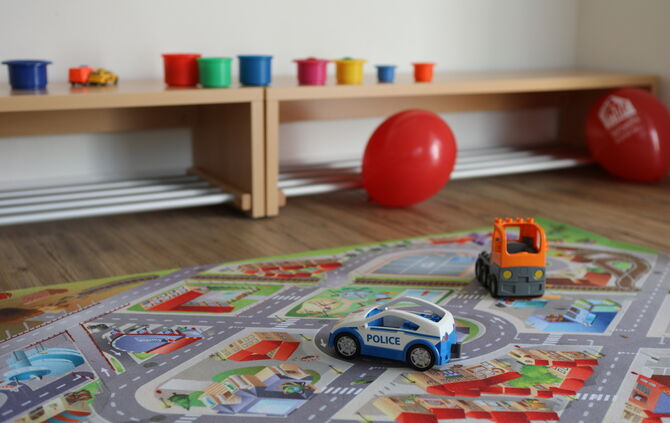 Kita Kindergarten Notbetreuung SYMBOL