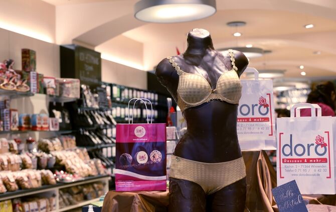 Schokolade und klamotten