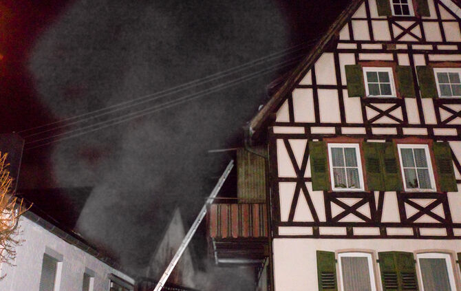 Schuppen in Wohngebiet brennt - Bild 03_19