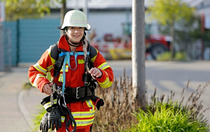 Steffi rennt Welzheim Feuerwehr Lauf Spendenlauf Spenden Krebs_0