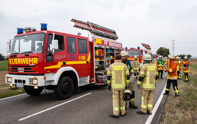 Schwerer Unfall zwischen Waiblingen-Hohenacker und Neckarrems._6