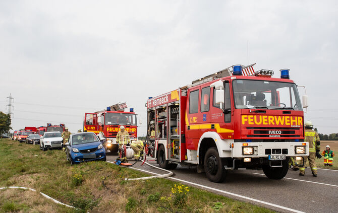 Schwerer Unfall zwischen Waiblingen-Hohenacker und Neckarrems._7
