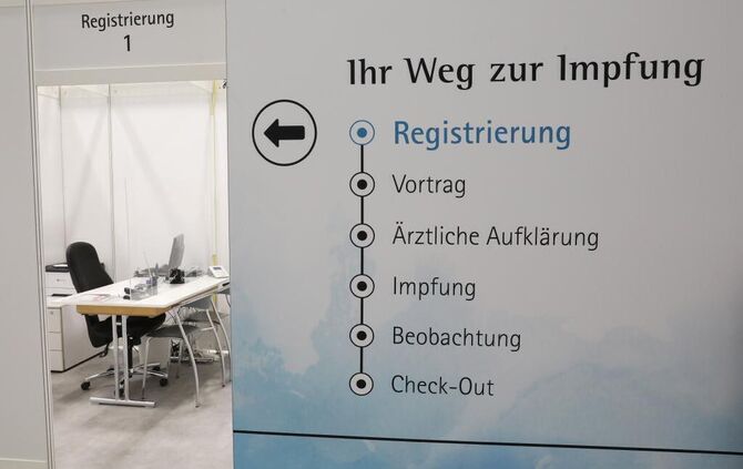 Kreisimpfzentrum  Impfung