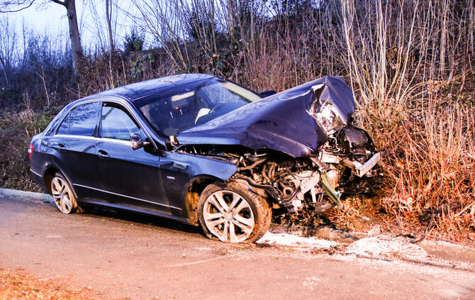 Unfall in Urbach 20.01.2021