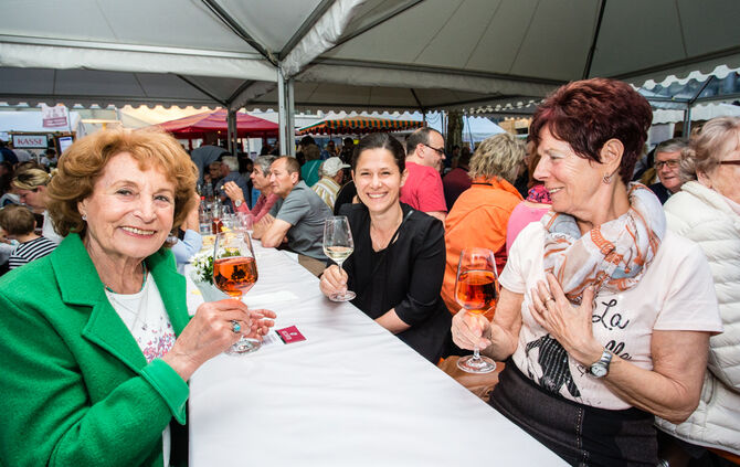 Eröffnung Weinstadt-Weindorf, Beutelsbach, 27.04.2018.