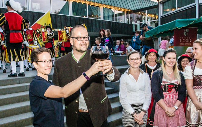 Eröffnung Weinstadt-Weindorf, Beutelsbach, 27.04.2018.