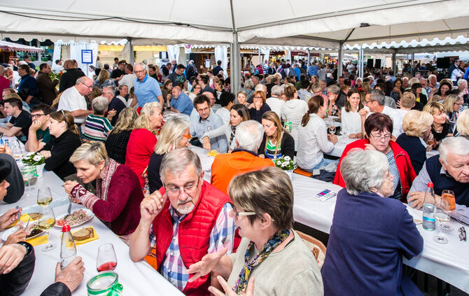 Eröffnung Weinstadt-Weindorf, Beutelsbach, 27.04.2018.