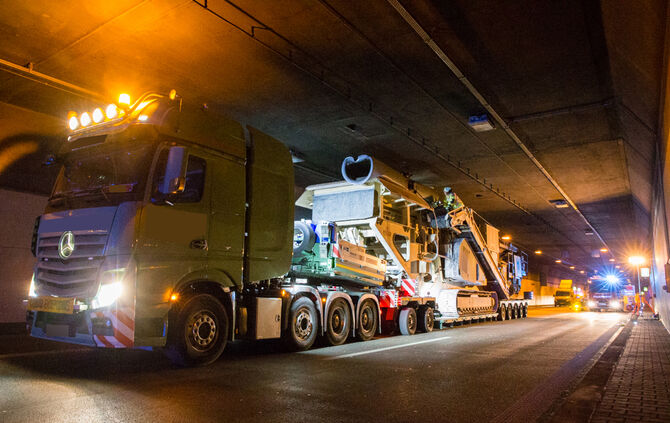 Unfall verursacht Sperrung des Kappelbergtunnels - Bild 14_1