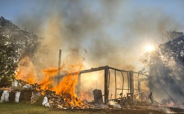 Scheunenbrand auf Aussiedlerhof_0