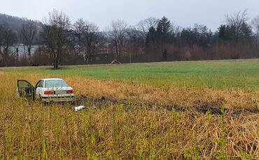 Unfall, L1150 Haubersbronn, 03.02.2021.