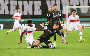 Fußball DFB Pokal VfB Stuttgart vs. Borussia Mönchengladbach