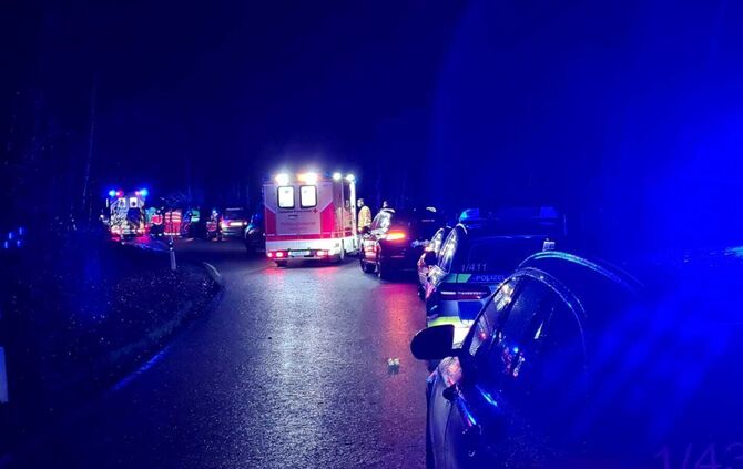 Schwerer Unfall