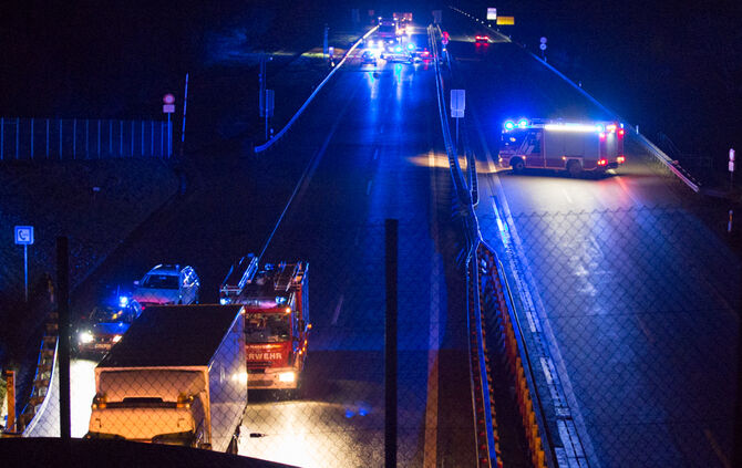 Tödlicher Unfall im B 14 Tunnel - Bild 01_1
