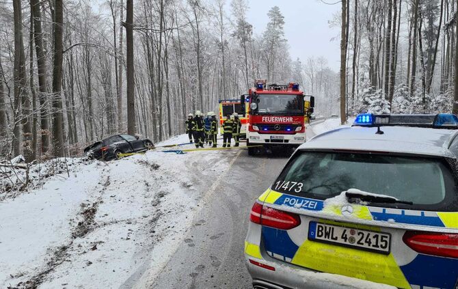 Unfall in der Nähe des Rettichkreisels