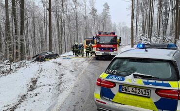 Unfall in der Nähe des Rettichkreisels