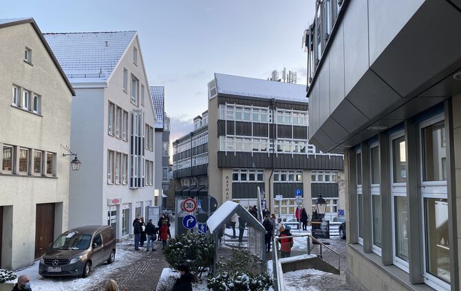 evakuiert