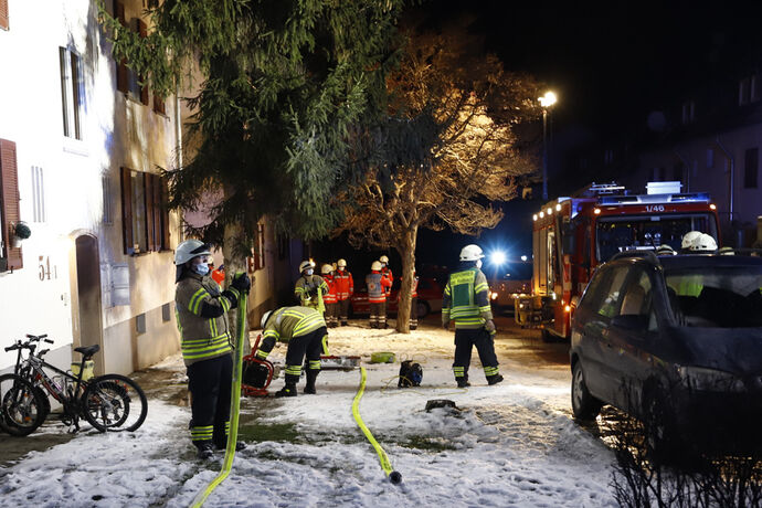 Küchenbrand_Kleinfeldstr._Fellbach, 13.02.2021