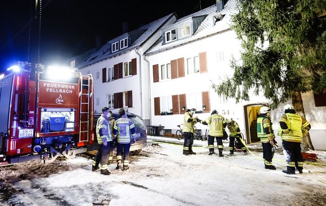 Küchenbrand_Kleinfeldstr._Fellbach, 13.02.2021