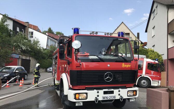 Brand auf Balkon im Rank_0