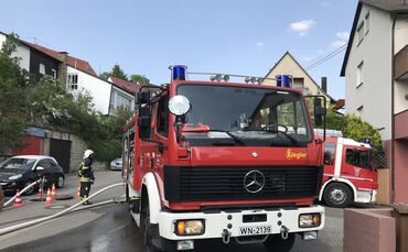 Brand auf Balkon im Rank_0