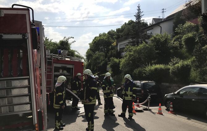 Brand auf Balkon im Rank_1