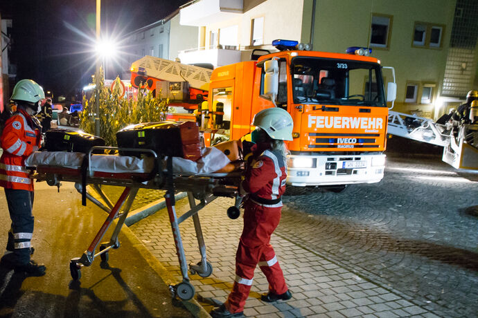 Kellerbrand, Richard-Böhringer-Str., Winnenden, 17.02.2021
