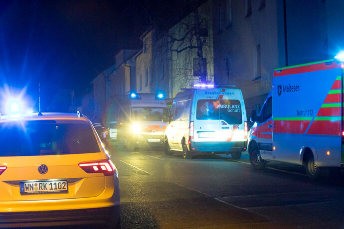 Kellerbrand, Richard-Böhringer-Str., Winnenden, 17.02.2021