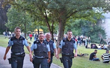 SchoWo Schorndorf Sicherheit Polizisten Einsatz_0