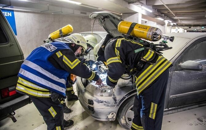 Fahrzeugbrand im Remspark_0
