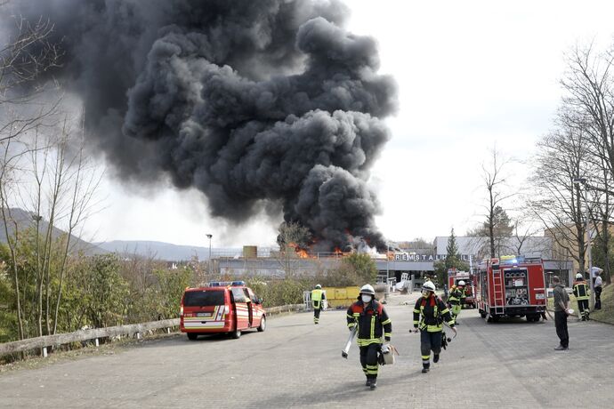 Brand Korb Hallenbad