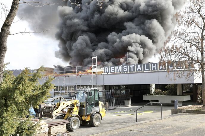 Brand Korb Hallenbad