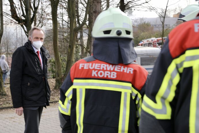 Brand Korb Hallenbad